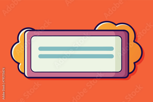A rectangular purple soap bar with white suds at the ends on an orange background.