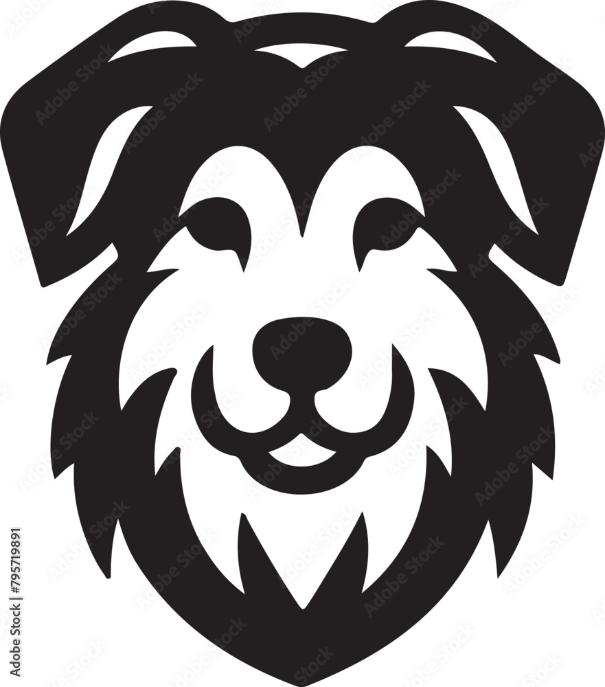 Obraz premium Dog Vector Art, Icons