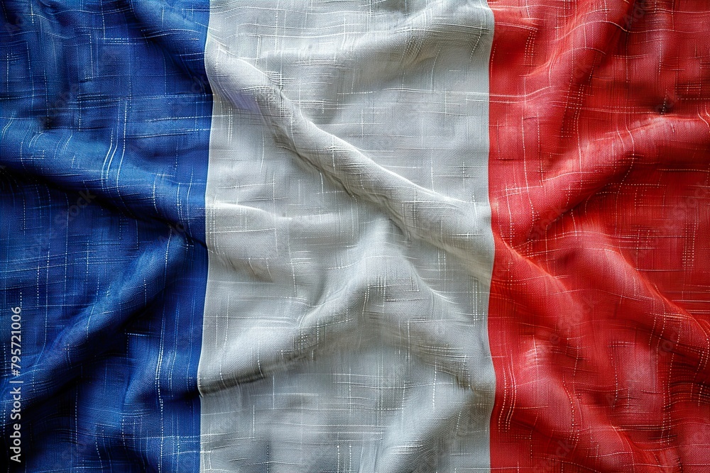  France Celebration message design French flag 