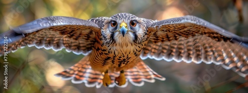 A graceful bird of prey, controlling populations of rodents and insects