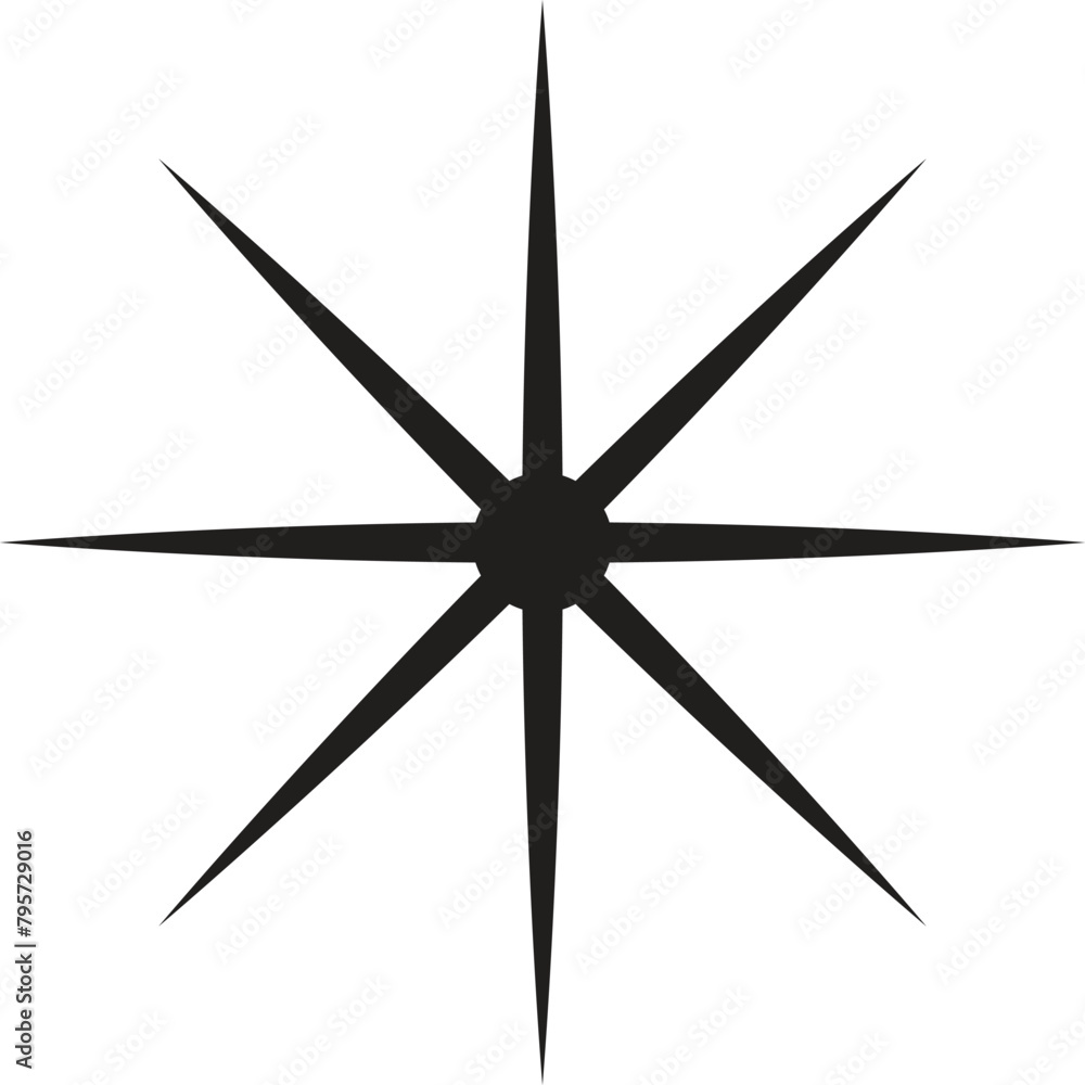 Sparkle icon in trendy style isolated on white background . Twinkling star icon vector Sparkle icon in trendy style isolated on white background . Twinkling star icon vector