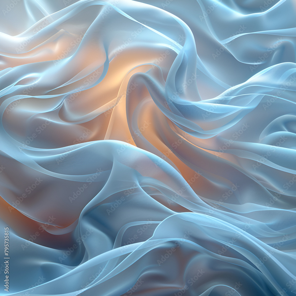 Fototapeta premium Fluides Hintergrundmuster, made by AI