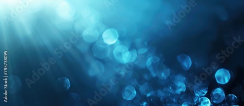 abstract blue gradient background.