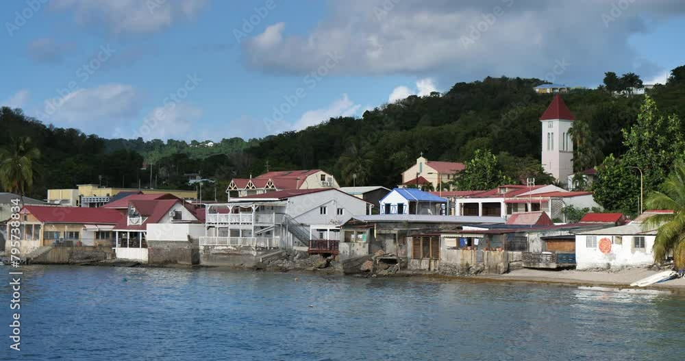 Deshaies, Basse Terre, Guadeloupe, french caribbean islands Deshaies, Basse Terre, Guadeloupe, french caribbean islands
