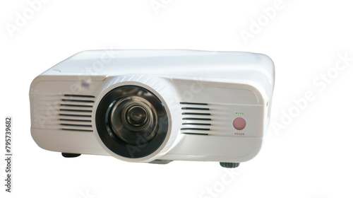 Compact Portable Projector on transparent background