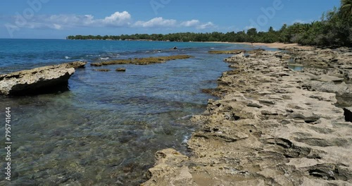 Pointe Allegre, Clugny,  Basse Terre, french West Indies, Guadeloupe. photo