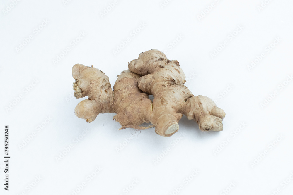 Raw fresh ginger root spice Raw fresh ginger root spice