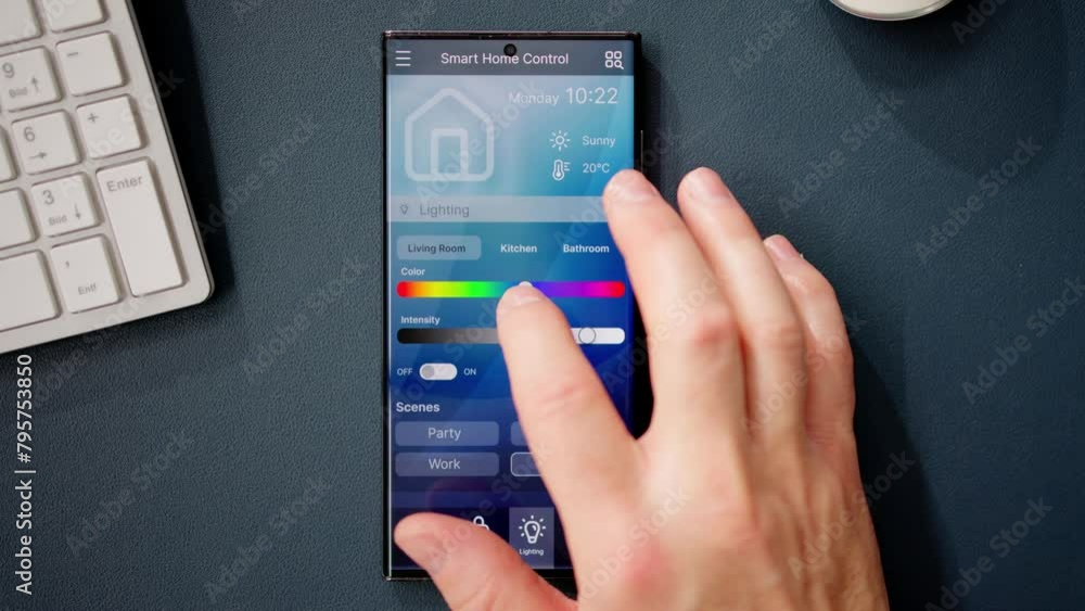 Smart Light Control Using Mobile Phone Smart Light Control Using Mobile Phone