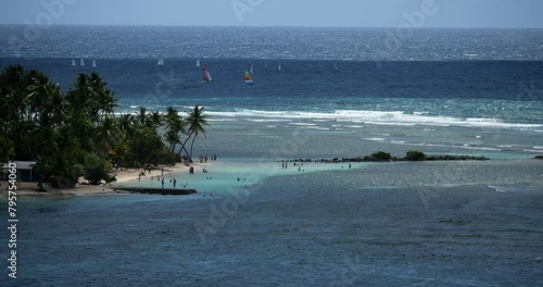 The Caravelle beach, Sainte Anne, Grande Terre, Guadeloupe, french caribbean islands