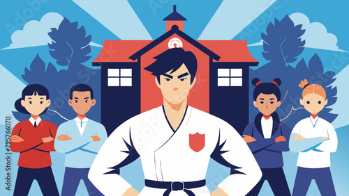 A high school outcast gains a sense of belonging and confidence by joining a martial arts club transforming their high school experience.