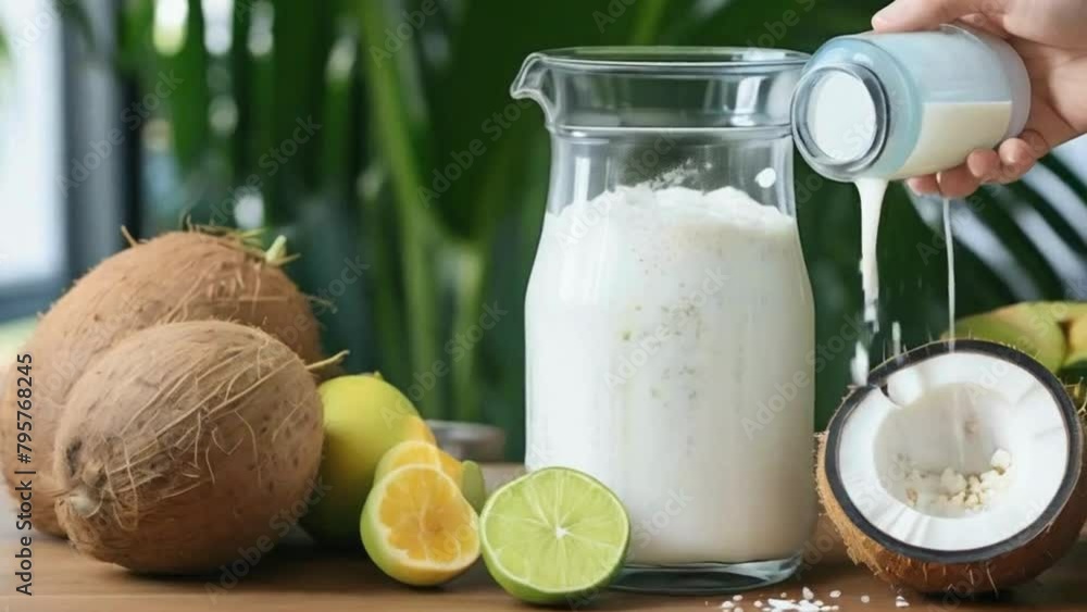 coconut milk cocktail coconut milk cocktail