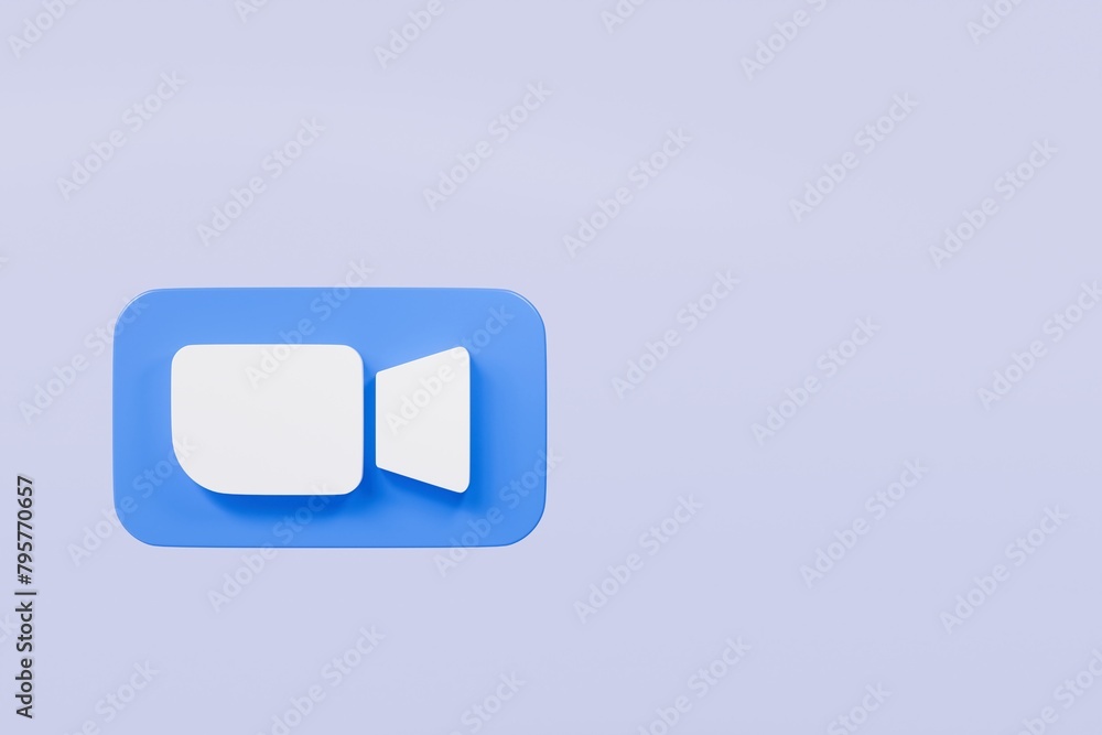 3d Online meeting icon isolated on purple background. Online Meeting, Virtual Conference Video call, Briefing, Teamwork Concept. Minimal 3d Online meeting icon creative design. 3d render. 3d Online meeting icon isolated on purple background. Online Meeting, Virtual Conference Video call, Briefing, Teamwork Concept. Minimal 3d Online meeting icon creative design. 3d render.