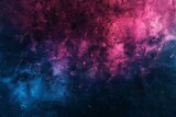 dark abstract background with black pink and blue color gradient grainy texture and glowing light