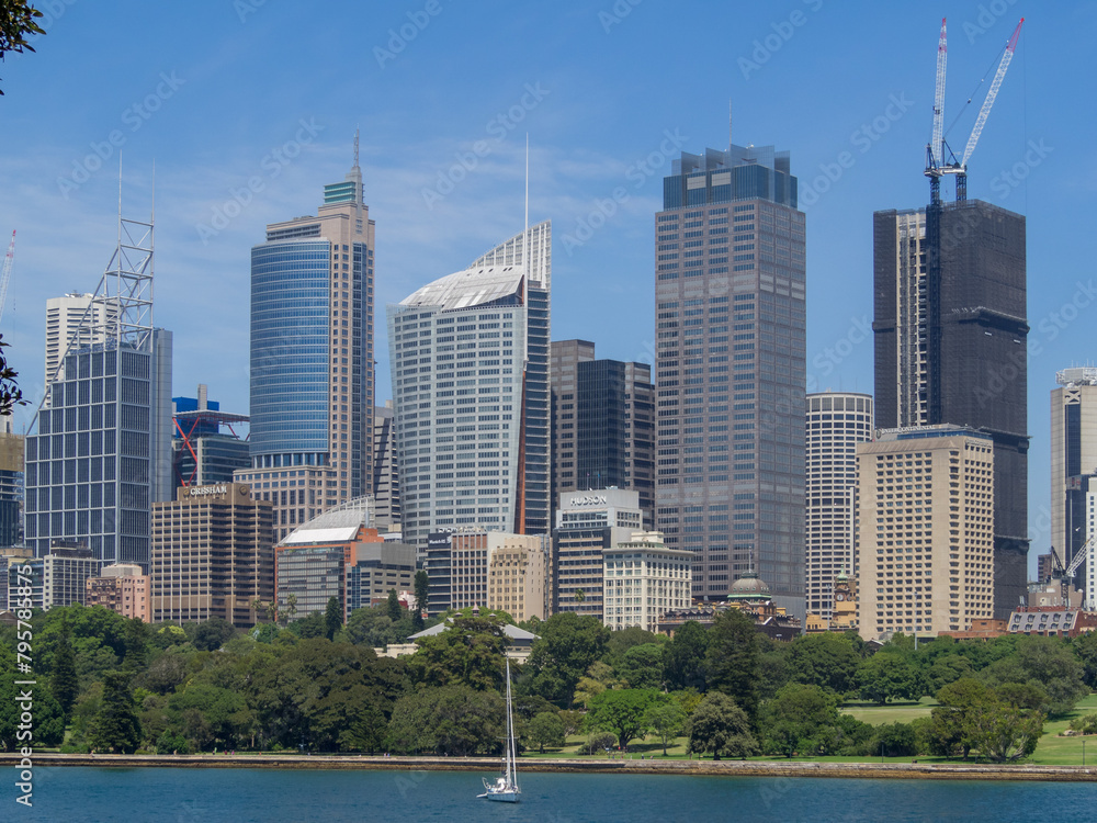 Obraz premium Sydney CBD skyscrapers