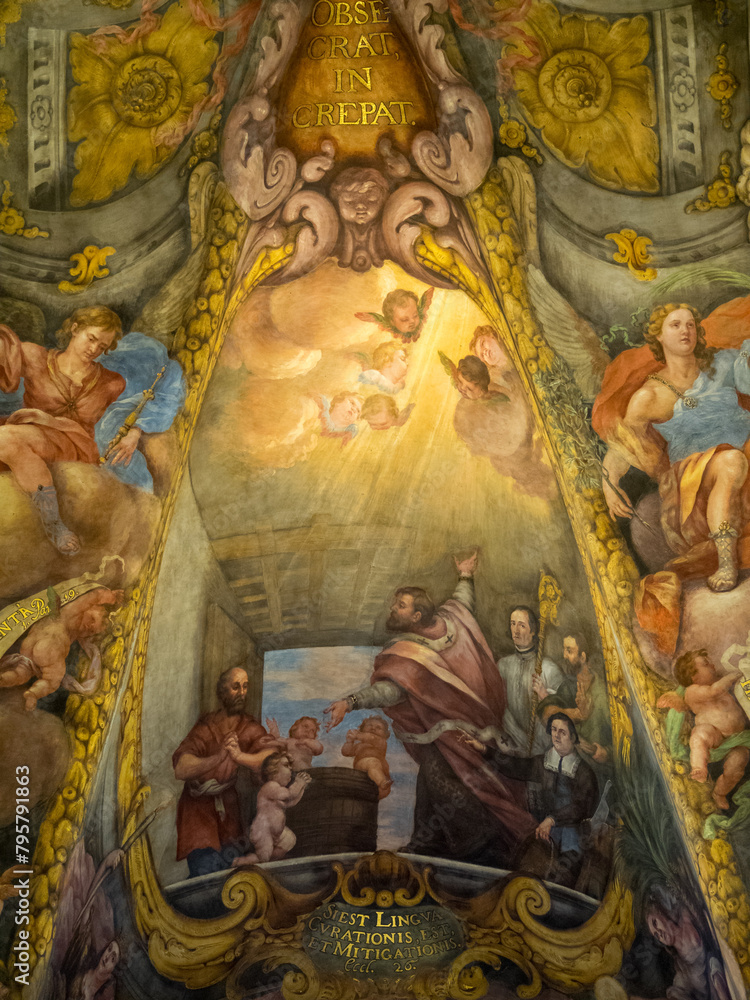 The resurrection of the there boys, San Nicolas de Bari Church, Valencia