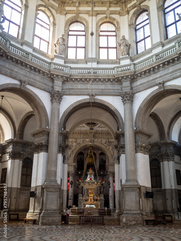 Santa Maria della Salute Church interior, Venice