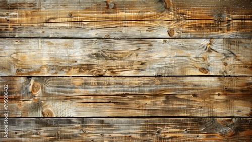 Journey back in time with an old wood texture background, featuring the weathered patina and rustic elegance of farmhouse wood, reminiscent of simpler days and the enduring beauty of craftsmanship