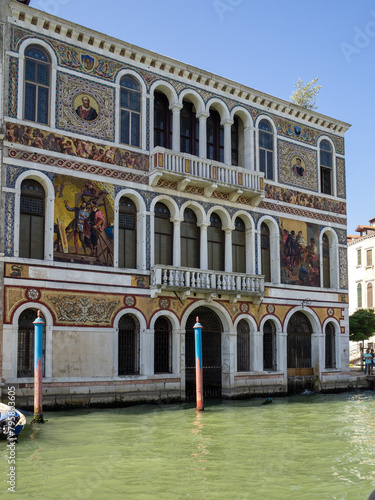 Palazzo Barbarigo by the Grand Canal, Venice photo