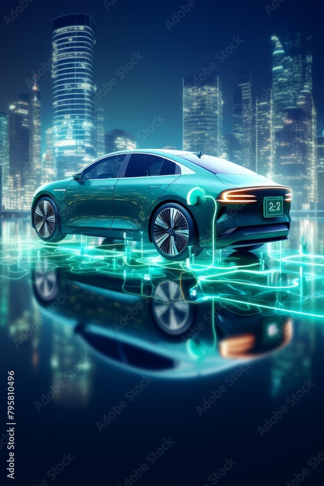 eco-friendly cars of the future  Generative AI