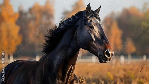 The title can be changed to "Portuguese Lusitano Horses: Agile, Intelligent, and Brave - Ideal for Dressage and Bullfighting". Concept Portuguese Lusitano Horses, Agile, Intelligent, Brave, Dressage