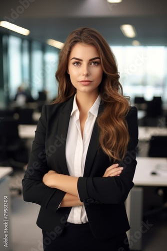 confident business woman Generative AI