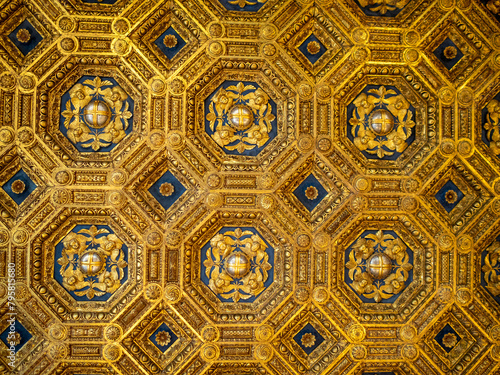 Ceiling of the Audience Chamber, Palazzo Vecchio, Florence