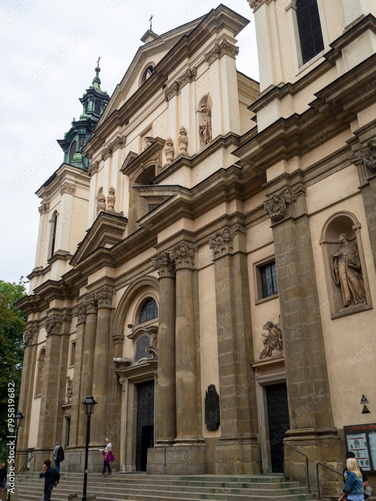 St. Annes Church facade, Krakow