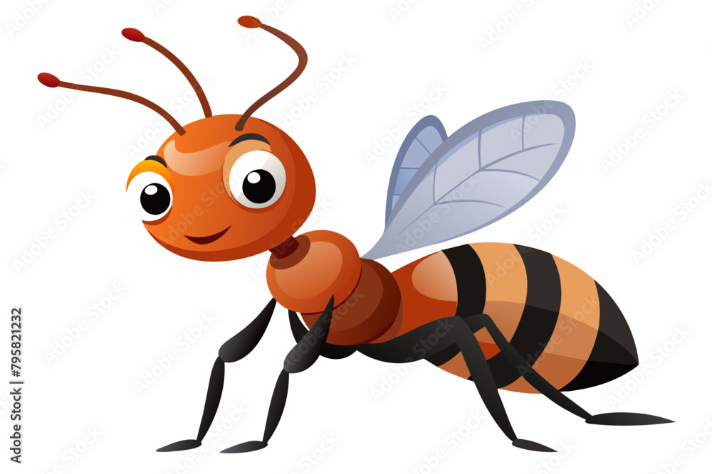 carpenter ant cartoon vector illustration carpenter ant cartoon vector illustration