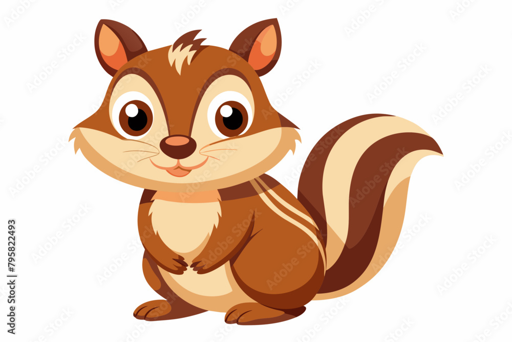 chipmunk cartoon vector illustration chipmunk cartoon vector illustration