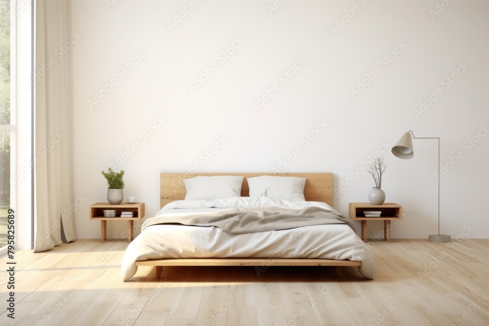 Bedroom floor wood furniture