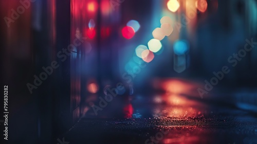 blurred thriller background 