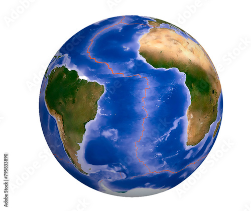 Foto Atlantic mid-oceanic ridge