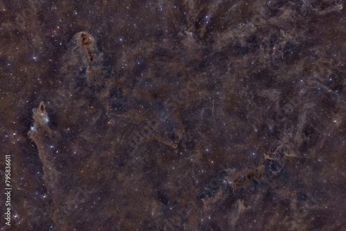 Dark nebulae of Cepheus photo