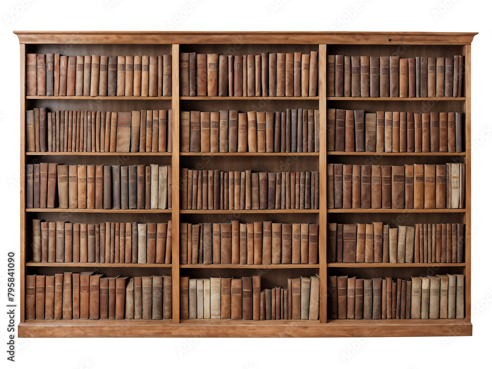 Library Isolated on Transparent Background Library Isolated on Transparent Background