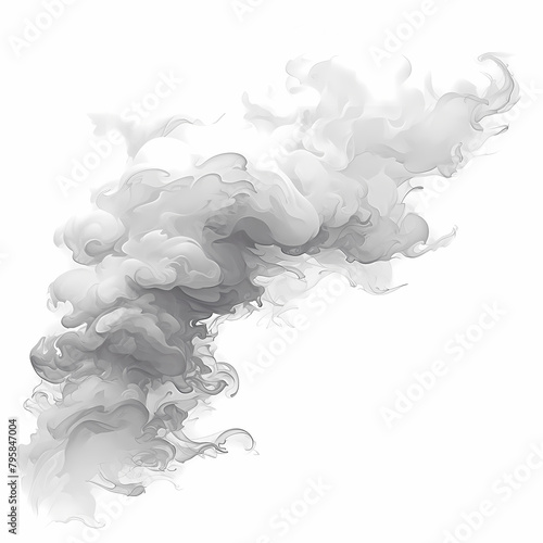 An Ethereal Vapor Plume: Powerful and Pure