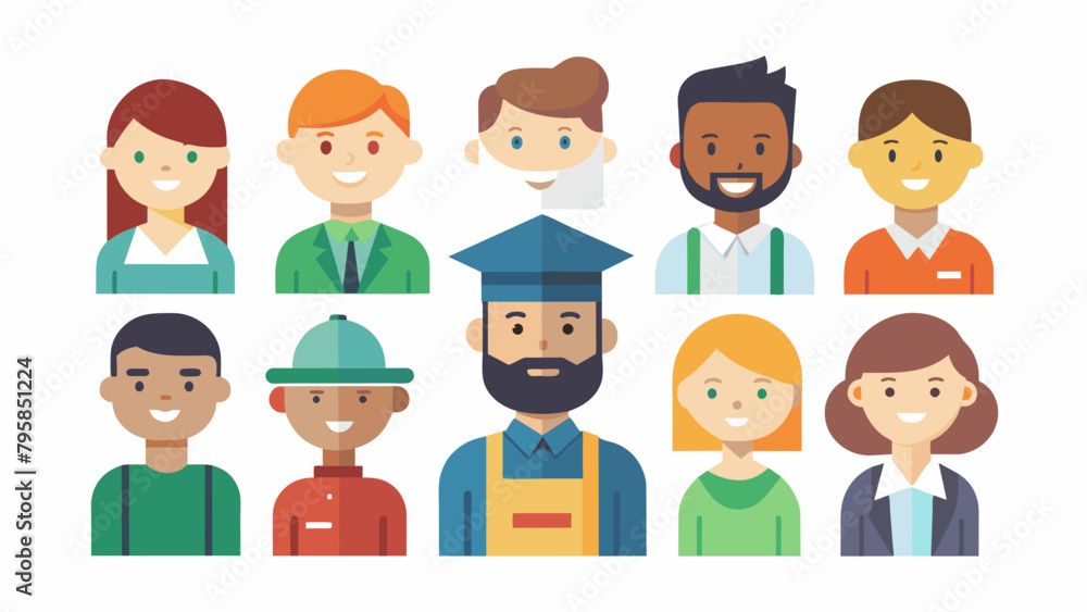 people of different professions military journal cartoon vector illustration people of different professions military journal cartoon vector illustration