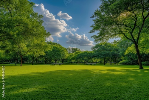 Park landscape outdoors nature.