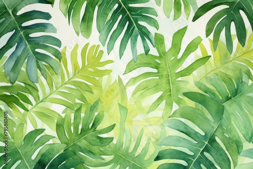 Background tropical leaves backgrounds outdoors tropics.