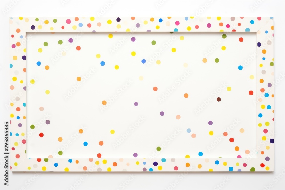 Pop colorful backgrounds confetti frame. Pop colorful backgrounds confetti frame.