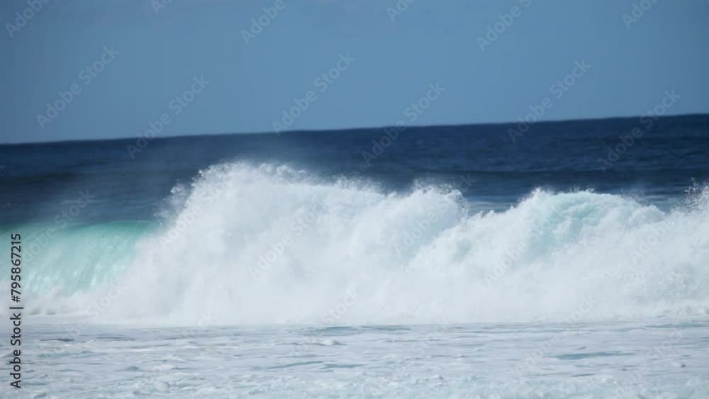 Bellyboarder being consumed by ocean wave - epic panning shot Bellyboarder being consumed by ocean wave - epic panning shot