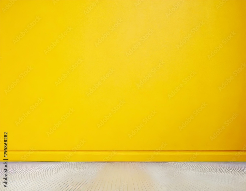 Gelber Hintergrund blank mit Boden Gelber Hintergrund blank mit Boden