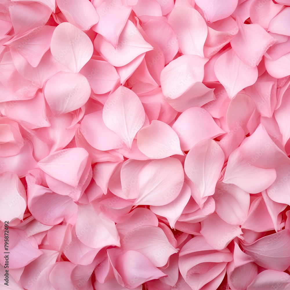 colored background texture of pink petals pink petals on a white background