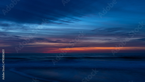 Dark Sky at Twilight over Ocean © Tom Ramsey