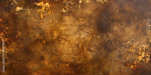 Earthen Whispers: A Brown Wall with Subtle Specks of White, Nature's Secrets in Hushed Tones.