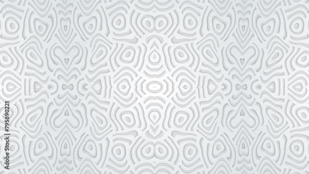 Abstract Grey Background symmetrical composition. Looped bg for show or events, exhibitions, festivals or concerts, music videos. 4k Abstract Grey Background symmetrical composition. Looped bg for show or events, exhibitions, festivals or concerts, music videos. 4k
