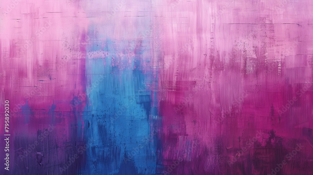 Aesthetic gradation from vibrant pink to rich purple, merging into a tranquil blue, perfect for minimalist artwork Aesthetic gradation from vibrant pink to rich purple, merging into a tranquil blue, perfect for minimalist artwork