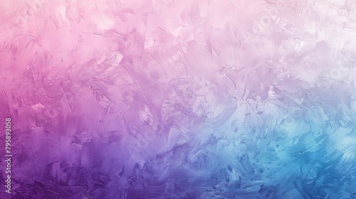 Soft textured gradient from pastel pink through vibrant purple to serene blue  ideal for a minimalist design background
