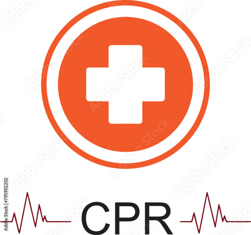 medical icon logo design vector