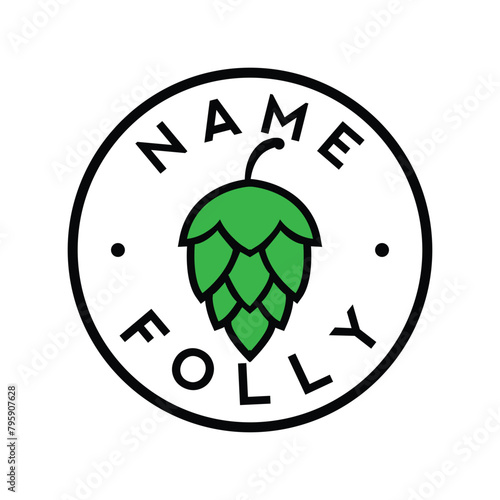 folly plant health fruit logo