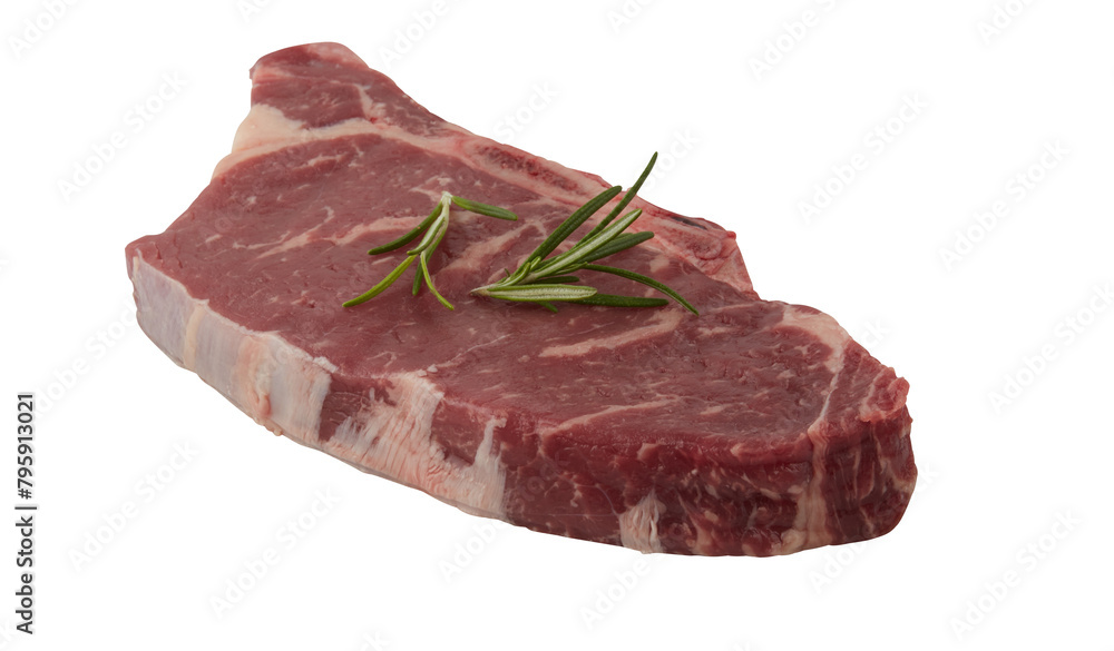 fresh steak meat cut out isolated transparent background